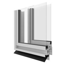 Capral's Urban 280 Sliding Window Corner Image.