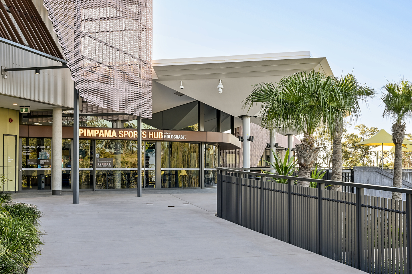 Pimpama Sports Hub featuring Amplimesh and Capral systems