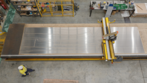aluminium CNC flatbed router