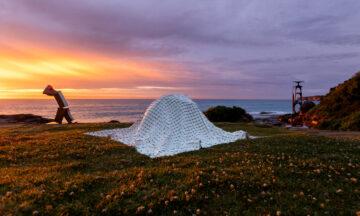 A hero shot of Lucy Barker's Sculpture by the Sea featuring Capral aluminium