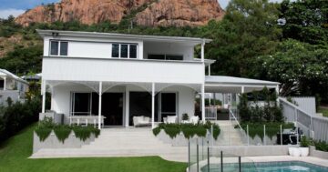 A hero shot showing wellhung's clean installation of windows and doors in a new modern home