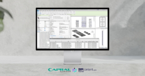 A photo of Capral's new Revit 3D library found on BimContent