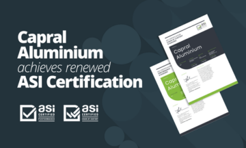 Capral Aluminium achieves renewed asi certification