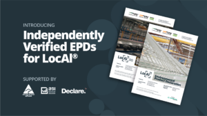 Capral demonstrates its commitment to transparency with independently verified Environmental Product Declarations (EPDs) for LocAl®