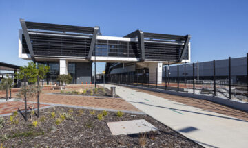 Nicholson Road Station Amplimesh Supascreens Capral Aluminium
